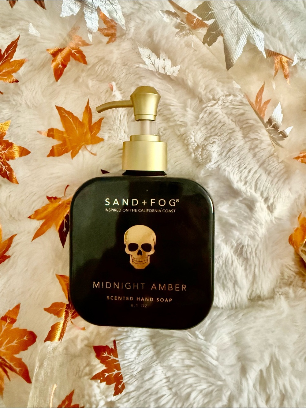 Sand and Fog- Midnight Amber Scented Hand Soap